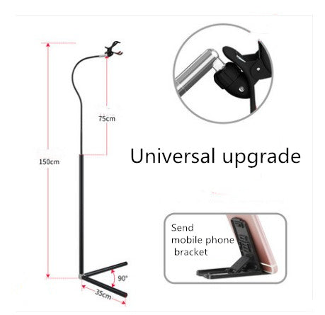 Watch TV bedside phone holder universal clip overshoot support frame