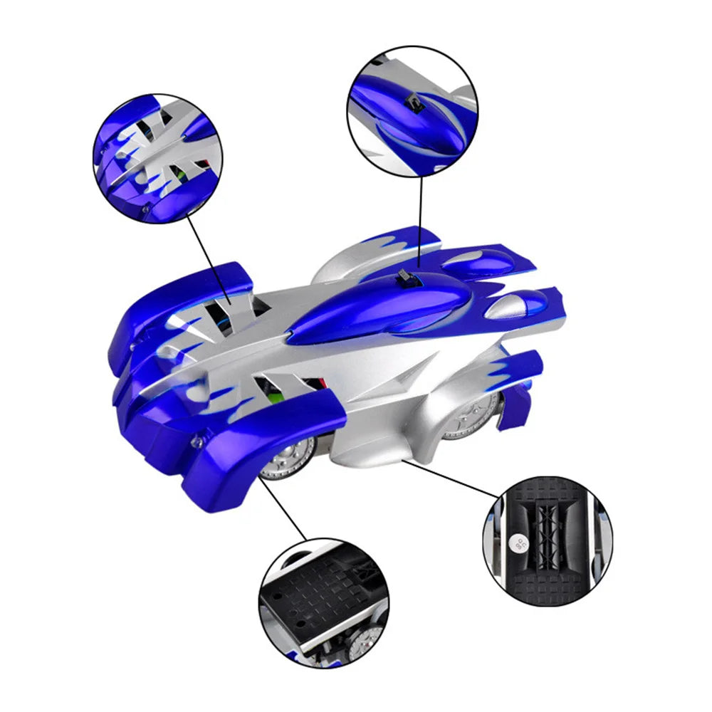 2.4G Anti Gravity Wall Climbing RC Car Electric 360 Rotating Stunt RC Car Antigravity Machine Auto Toy Cars with Remote Control