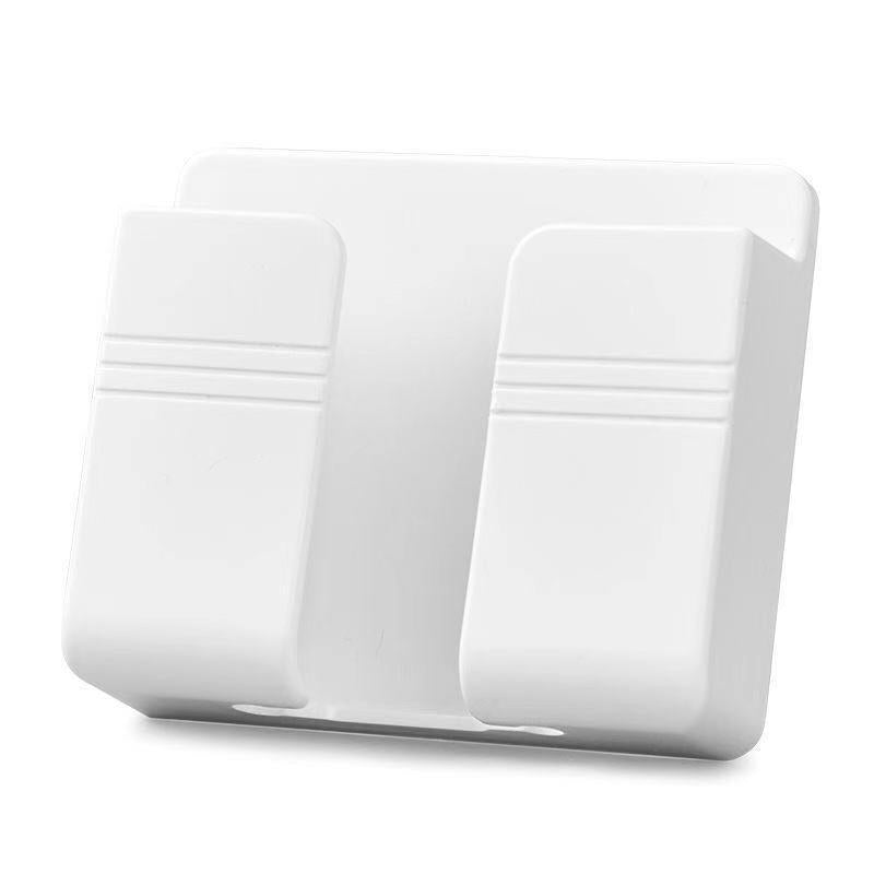 Adhesive Mobile Phone Charging Stand Wall Hanging Lazy Bedside Shelf