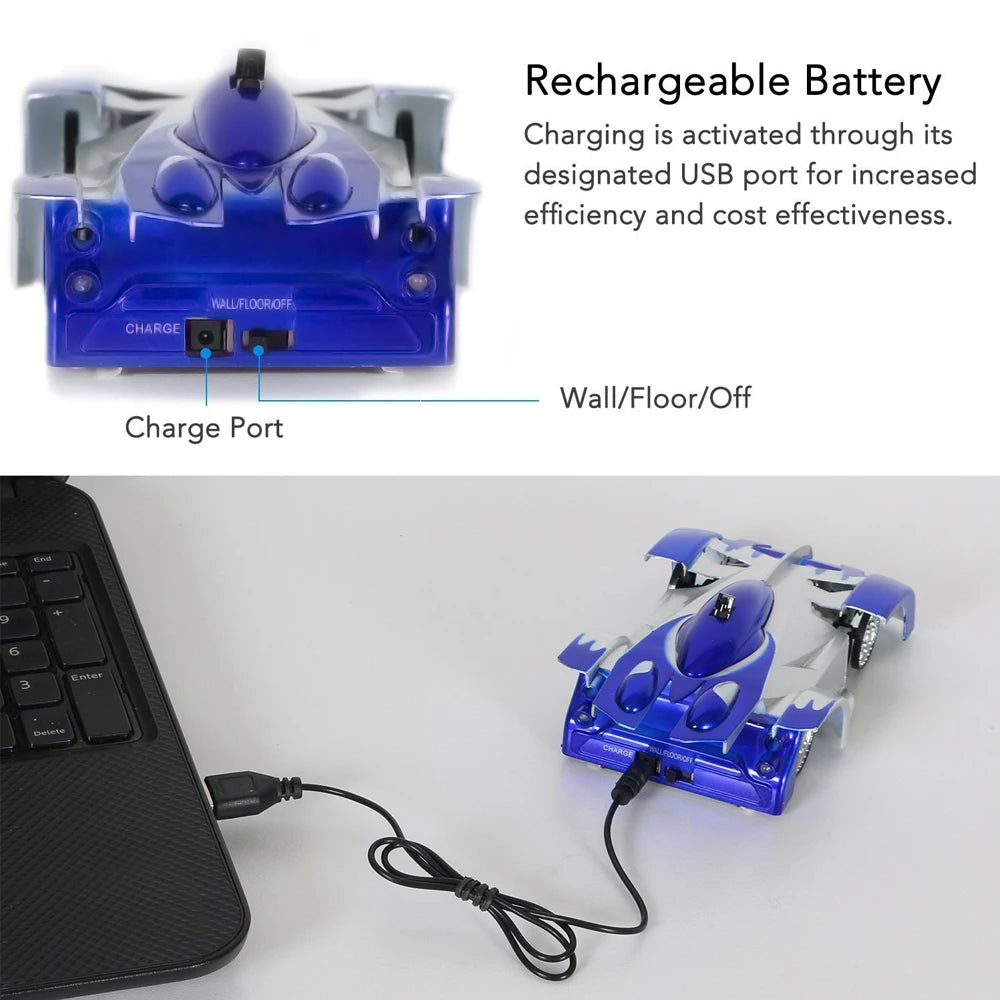 2.4G Anti Gravity Wall Climbing RC Car Electric 360 Rotating Stunt RC Car Antigravity Machine Auto Toy Cars with Remote Control