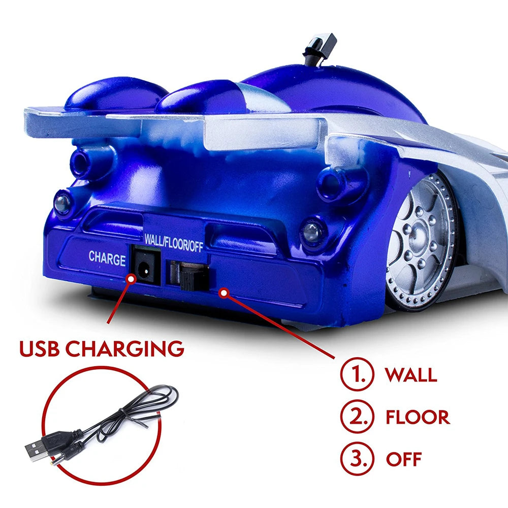 2.4G Anti Gravity Wall Climbing RC Car Electric 360 Rotating Stunt RC Car Antigravity Machine Auto Toy Cars with Remote Control