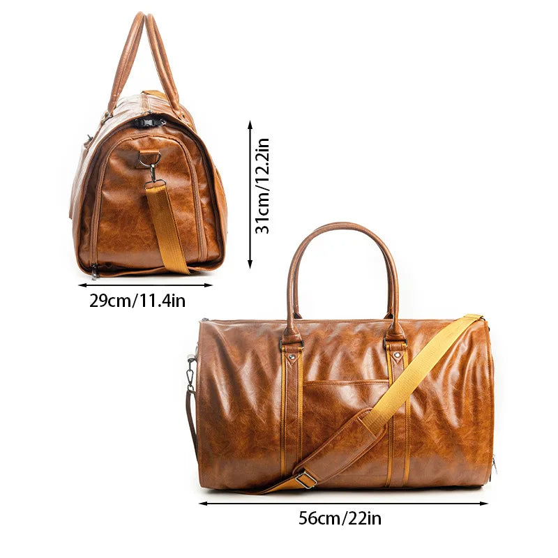 2025 new autumn and winter men's large business large capacity waterproof luggage travel hand-held clothing storage suit bag