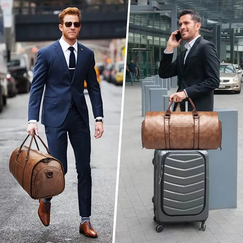 2025 new autumn and winter men's large business large capacity waterproof luggage travel hand-held clothing storage suit bag